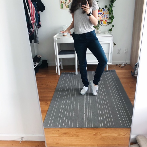 Free People Mid-Rise Straight Leg Jeans - Picture 2 of 8